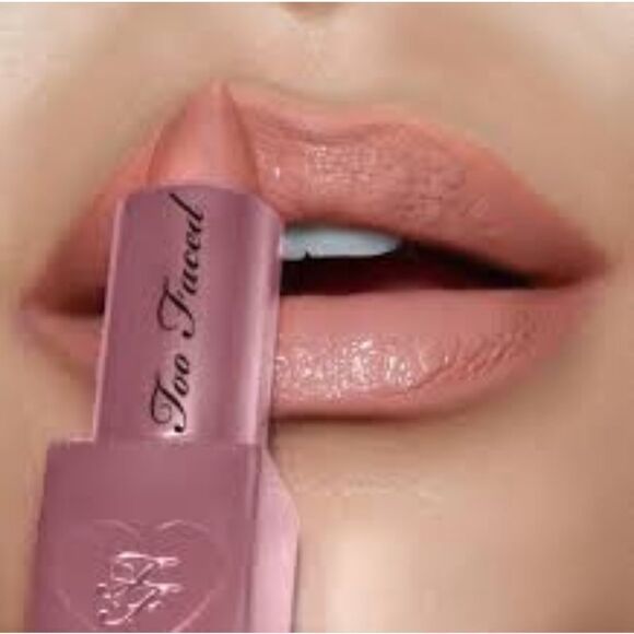 Too Faced Lady Bold Diffused Matte Lipstick in Brave (Light Beige Nude) - Picture 5 of 15